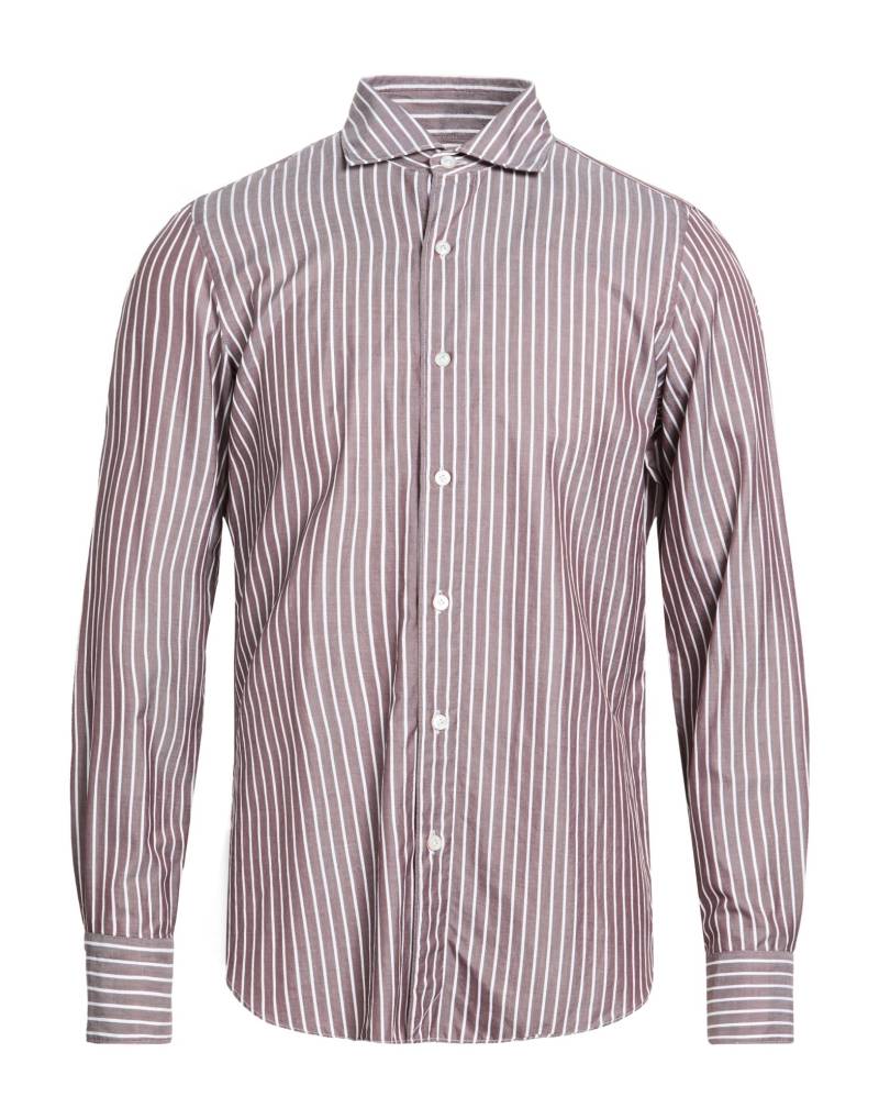 FINAMORE 1925 Hemd Herren Schokobraun von FINAMORE 1925