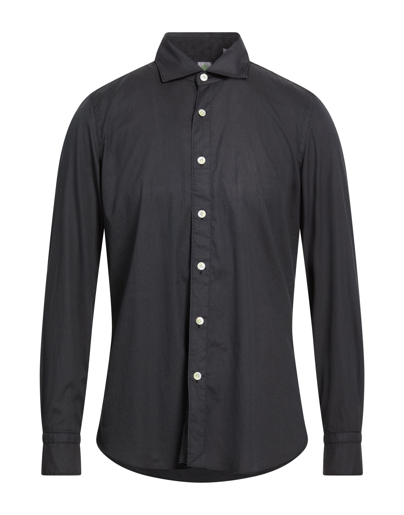 FINAMORE 1925 Hemd Herren Schwarz von FINAMORE 1925