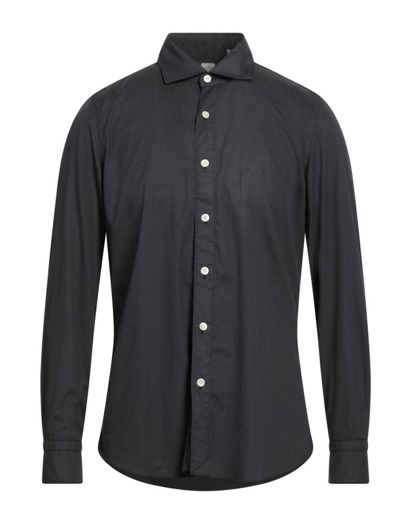 FINAMORE 1925 Hemd Herren Schwarz von FINAMORE 1925