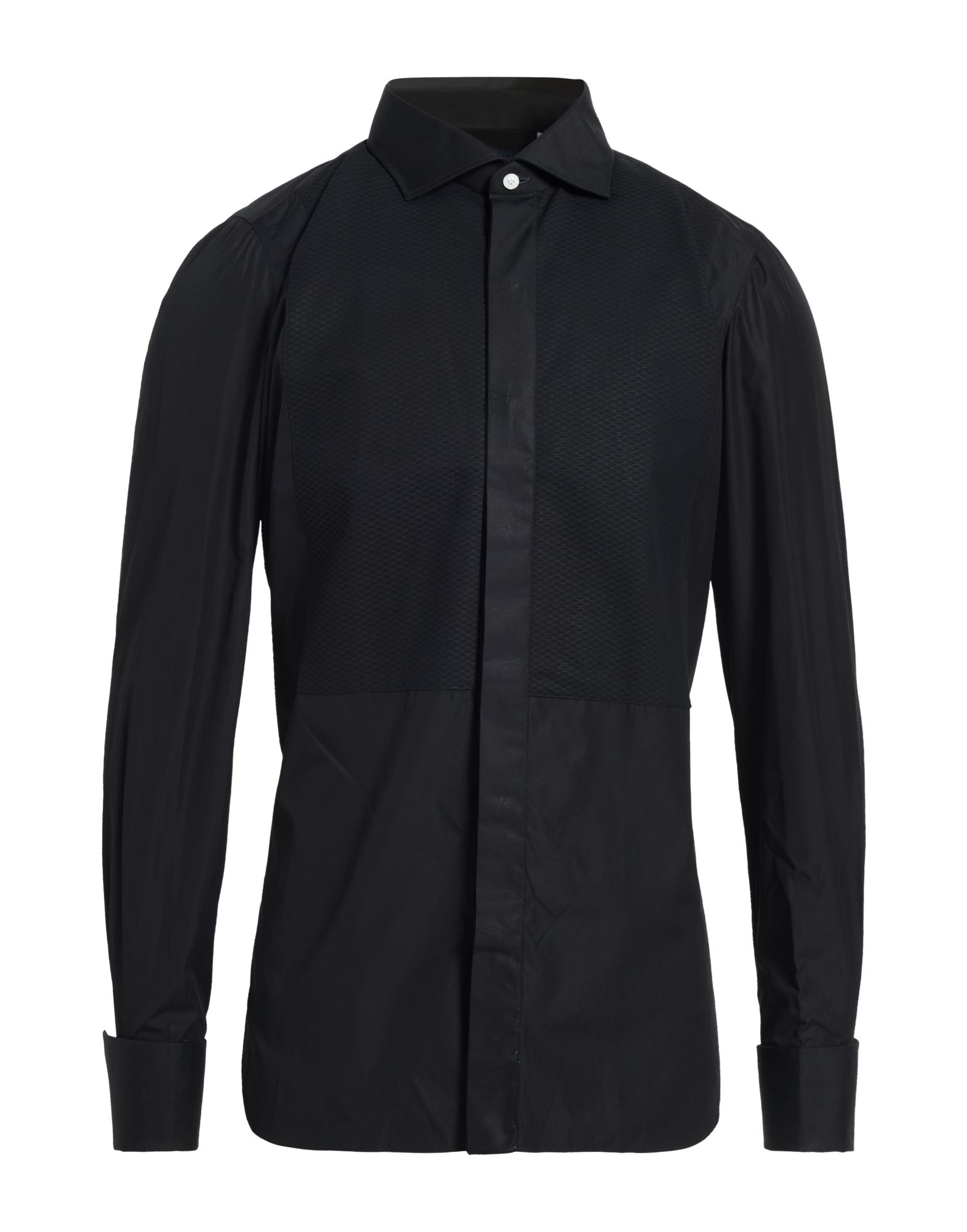 FINAMORE 1925 Hemd Herren Schwarz von FINAMORE 1925