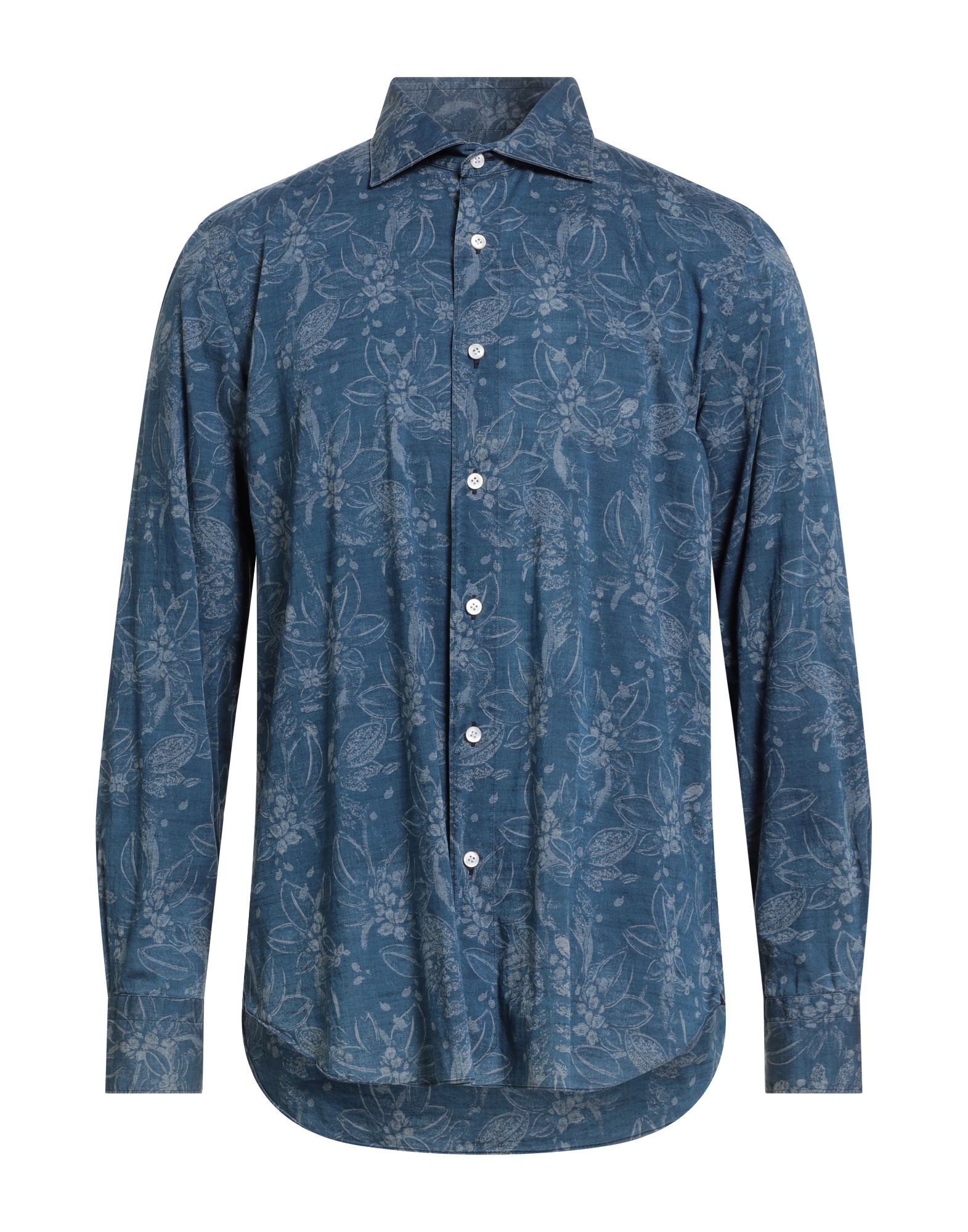 FINAMORE 1925 Hemd Herren Taubenblau von FINAMORE 1925