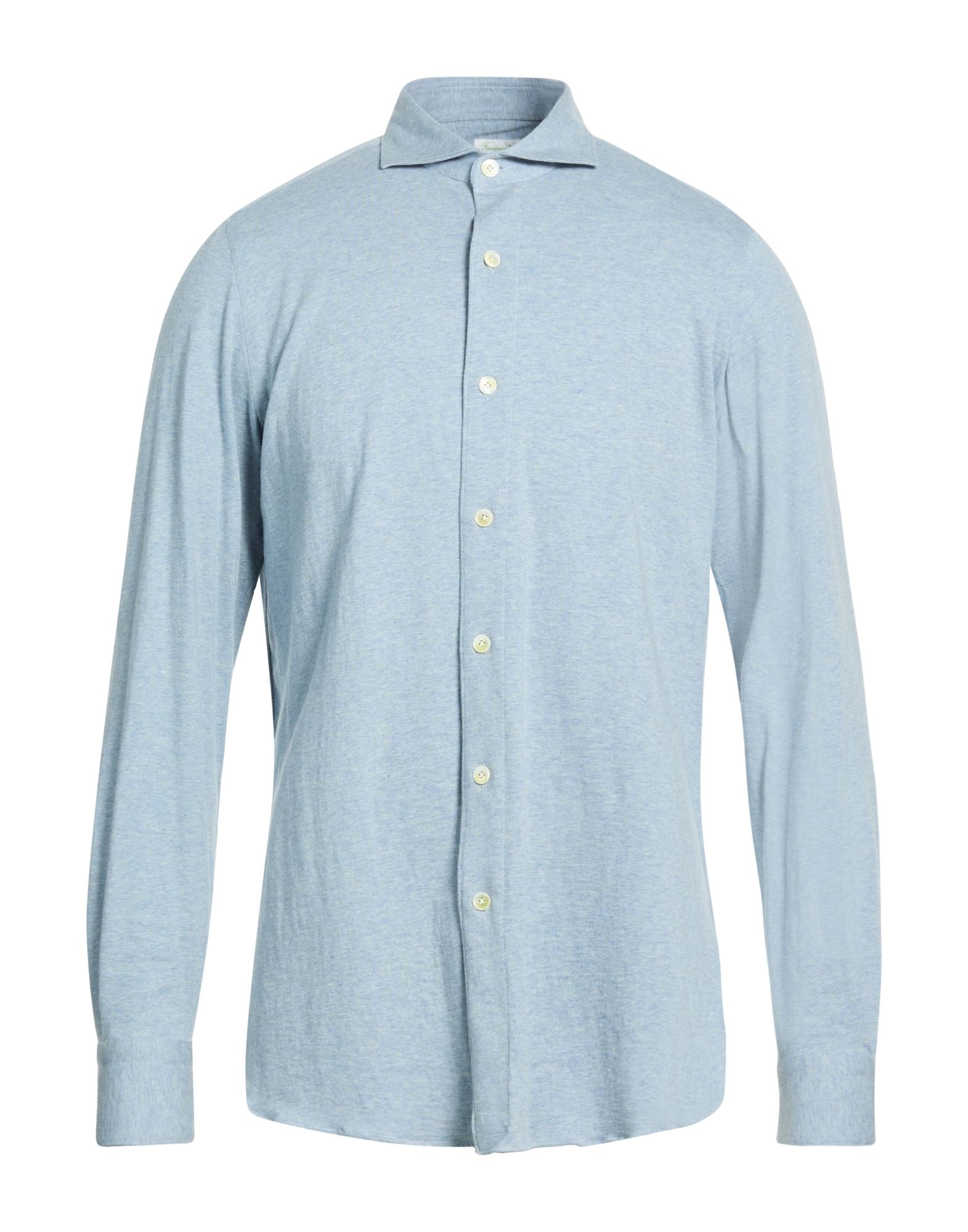 FINAMORE 1925 Hemd Herren Taubenblau von FINAMORE 1925