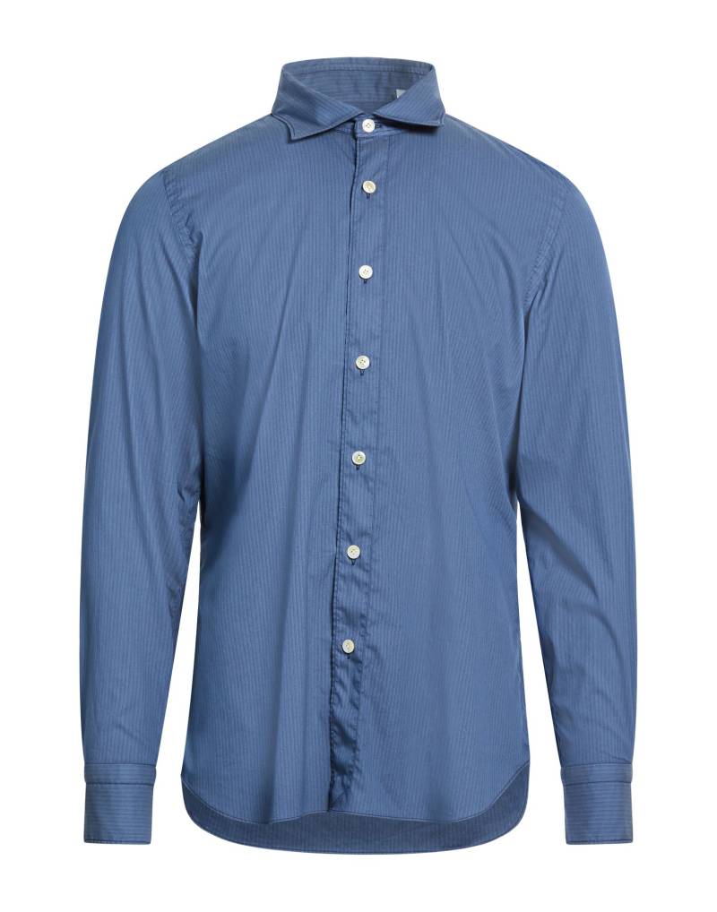 FINAMORE 1925 Hemd Herren Taubenblau von FINAMORE 1925