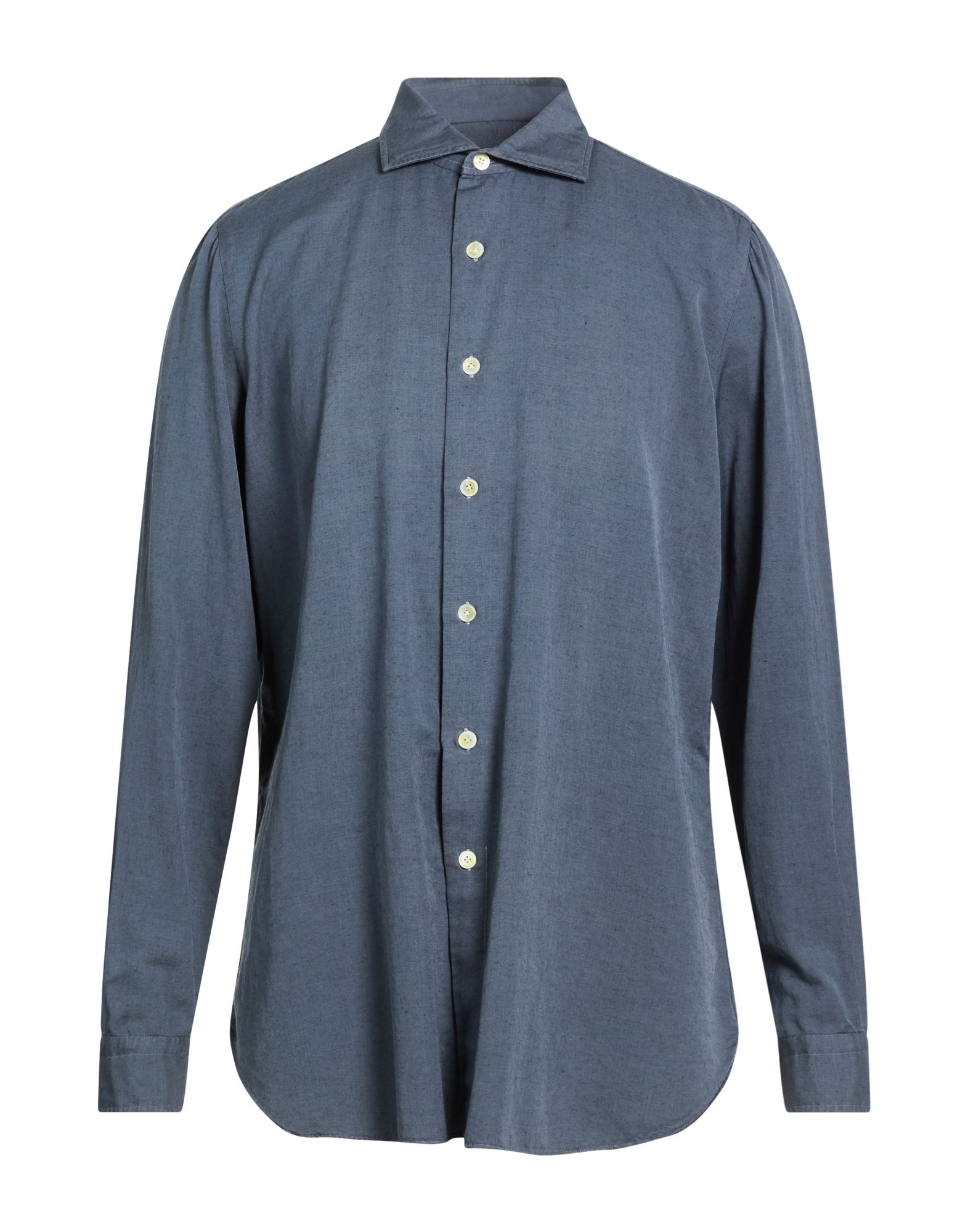 FINAMORE 1925 Hemd Herren Taubenblau von FINAMORE 1925