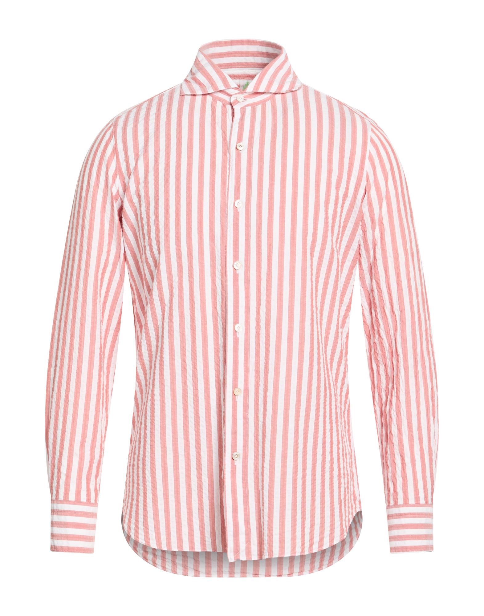 FINAMORE 1925 Hemd Herren Ziegelrot von FINAMORE 1925