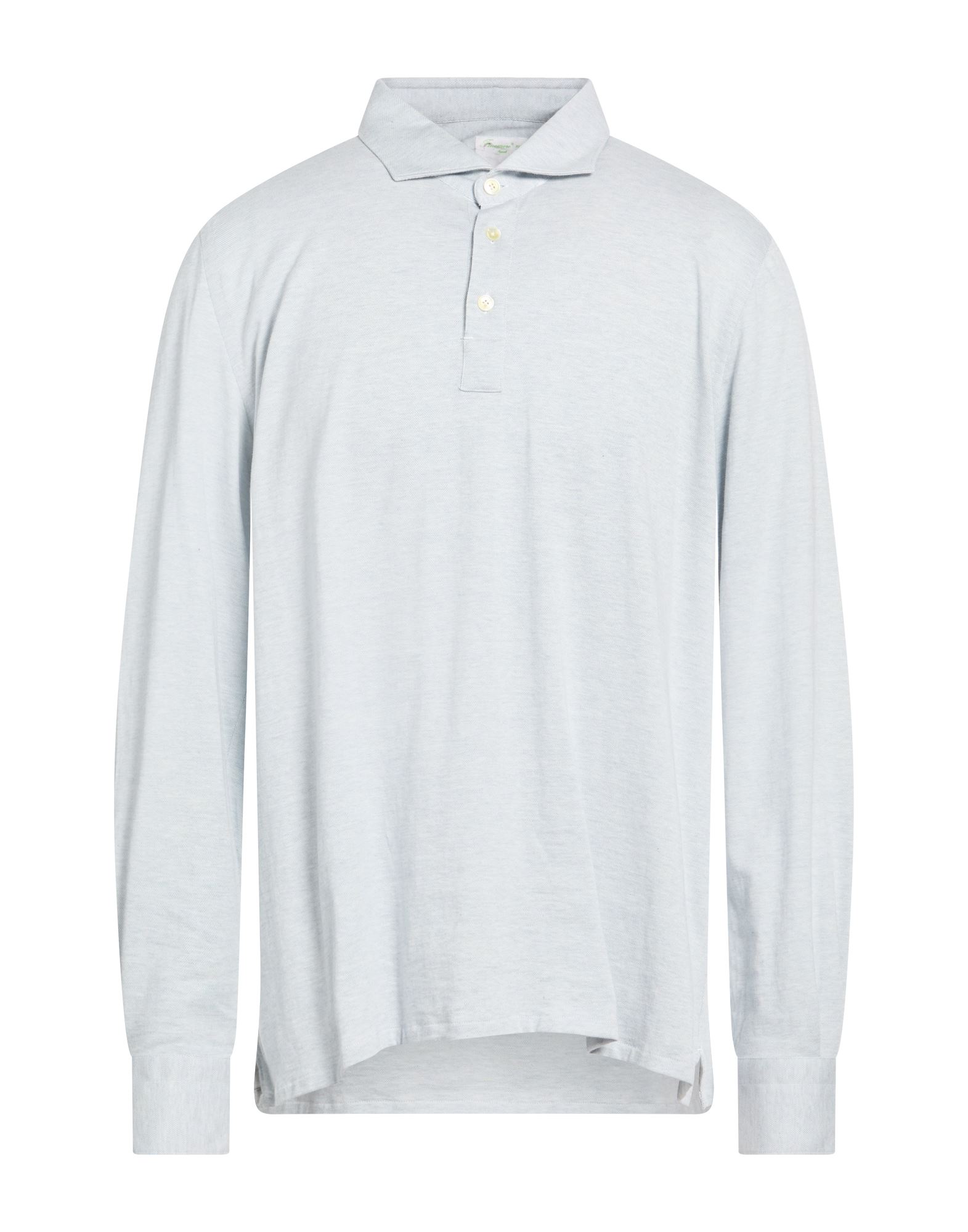 FINAMORE 1925 Poloshirt Herren Himmelblau von FINAMORE 1925