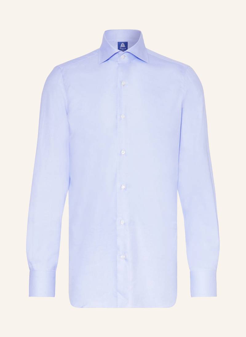 Finamore 1925 Hemd Napoli Regular Fit blau von FINAMORE 1925
