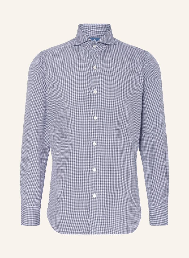 Finamore 1925 Hemd Sergio Tokyo Slim Fit blau von FINAMORE 1925