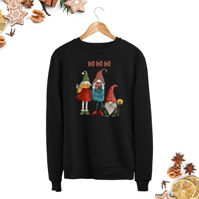 Lustiger Weihnachtspullover Weihnachten Sweatshirt Pullover Funny Wichtel Frohe Sweater Weihnachtsshirt Wichtelmotiv von FINDUSundMERLIN
