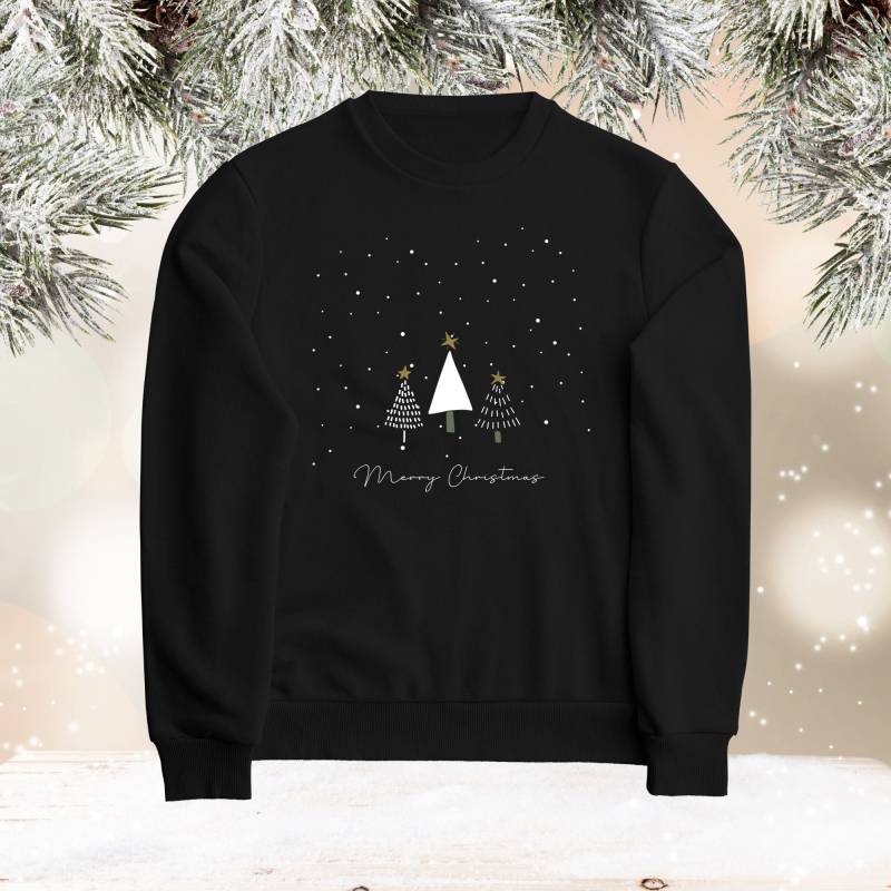 Pullover Weihnachten Tannenbaum Weihnachtspullover Sweatshirt Frohe Sweater Kuschliger Weihnachtspulli von FINDUSundMERLIN