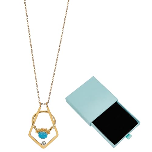 FINGERINSPIRE Rhombus Ringhalter Halskette 39.5cm Goldene Ringhalter Halskette Aus Edelstahl Mit Strass Rhombus Anhänger Ringschonerkette Mit Geschenkbox Für Verlobung Mutter Ehefrau Krankenschwester FINGERINSPIRE Rhombus Ringhalter Halskette 39.5cm Goldene Ringhalter Halskette Aus Edelstahl Mit Strass Rhombus Anhänger Ringschonerkette Mit Geschenkbox Für Verlobung Mutter Ehefrau Krankenschwester von FINGERINSPIRE