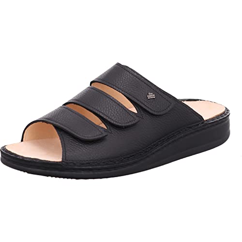 Finn Comfort Korfu Offene Sandalen für Erwachsene, Unisex, Schwarz - schwarz - schwarz - Größe: 49 von Finn Comfort