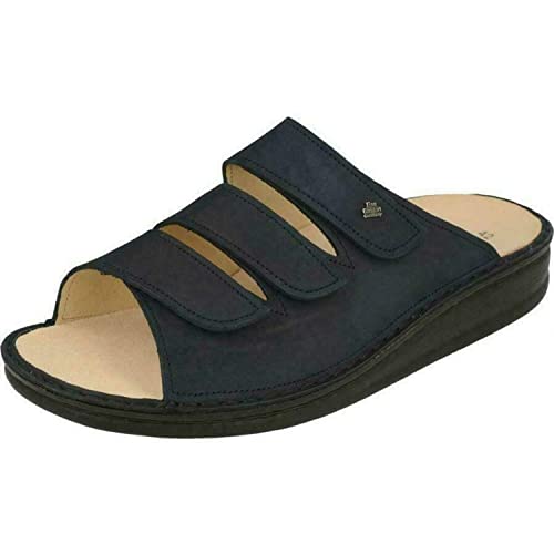 Finn Comfort Korfu Offene Sandalen für Erwachsene, Unisex, Blau - Blue - Navy Blue - Größe: 35 EU von Finn Comfort