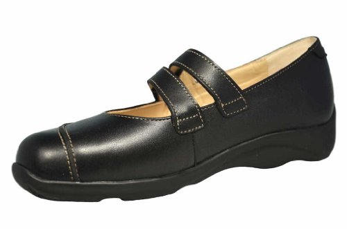 Finn Comfort Womens Vivero 2353 Black Leather Shoes 41 EU von Finn Comfort