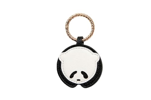 FIOLIRTL Magnetic Hat Clip 2 Stück Pu Panda Hut Magnetischer Clip Anti Drop Sonne Hut Schnalle Leder Starke Magnetkappe Clip Hut Pony Hut Clip Schwarz & Weiß von FIOLIRTL