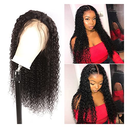 Perücke für Frauen Brasilianische Wasserwelle Spitze Perücke 8-30-Zoll-nasse und gewellte Spitzefront-Perücke Brasilianische Human-Haar-Perücken Remy Courly Lace Front-Perücken for Frauen Human Hair W von FIONEL