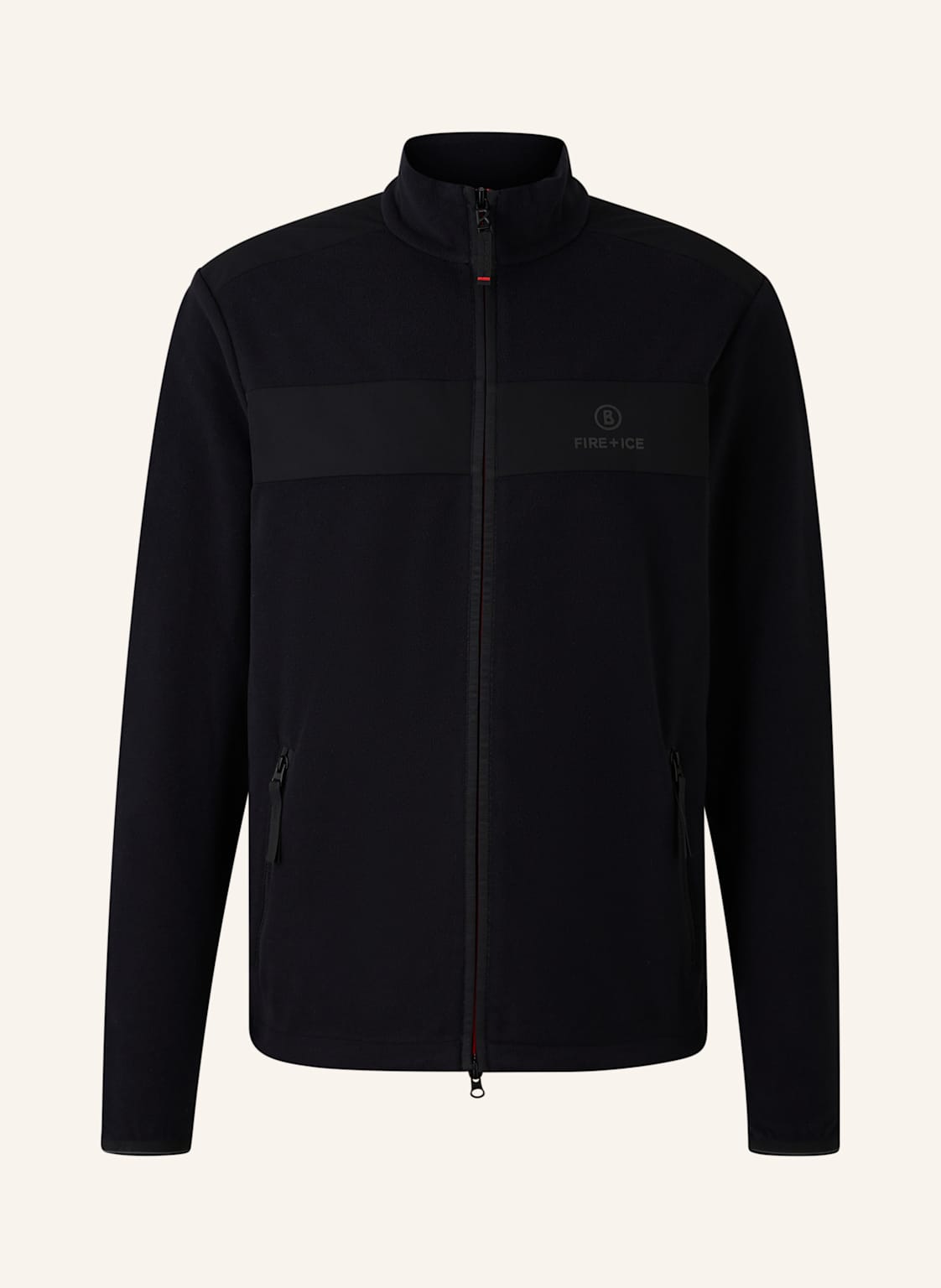 Fire+Ice Fleecejacke josh3 schwarz von FIRE+ICE