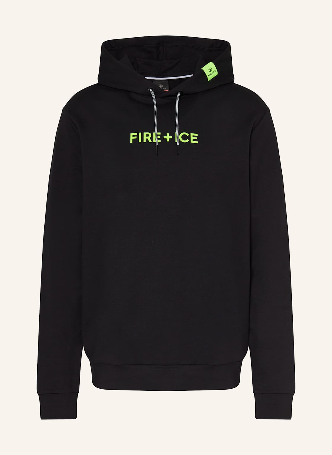 Fire+Ice Hoodie Cadell schwarz von FIRE+ICE