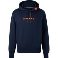 Fire+Ice Hoodie Covell aus Baumwolle mit Label-Print in XL von FIRE+ICE