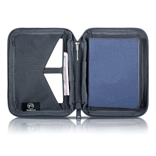 FIREDOG Reisepasshülle für Reisen, RFID-blockierende Reisepasshülle und Reisebrieftasche für Damen und Herren, GRAU, Einfach FIREDOG Reisepasshülle für Reisen, RFID-blockierende Reisepasshülle und Reisebrieftasche für Damen und Herren, GRAU, Einfach von FIREDOG
