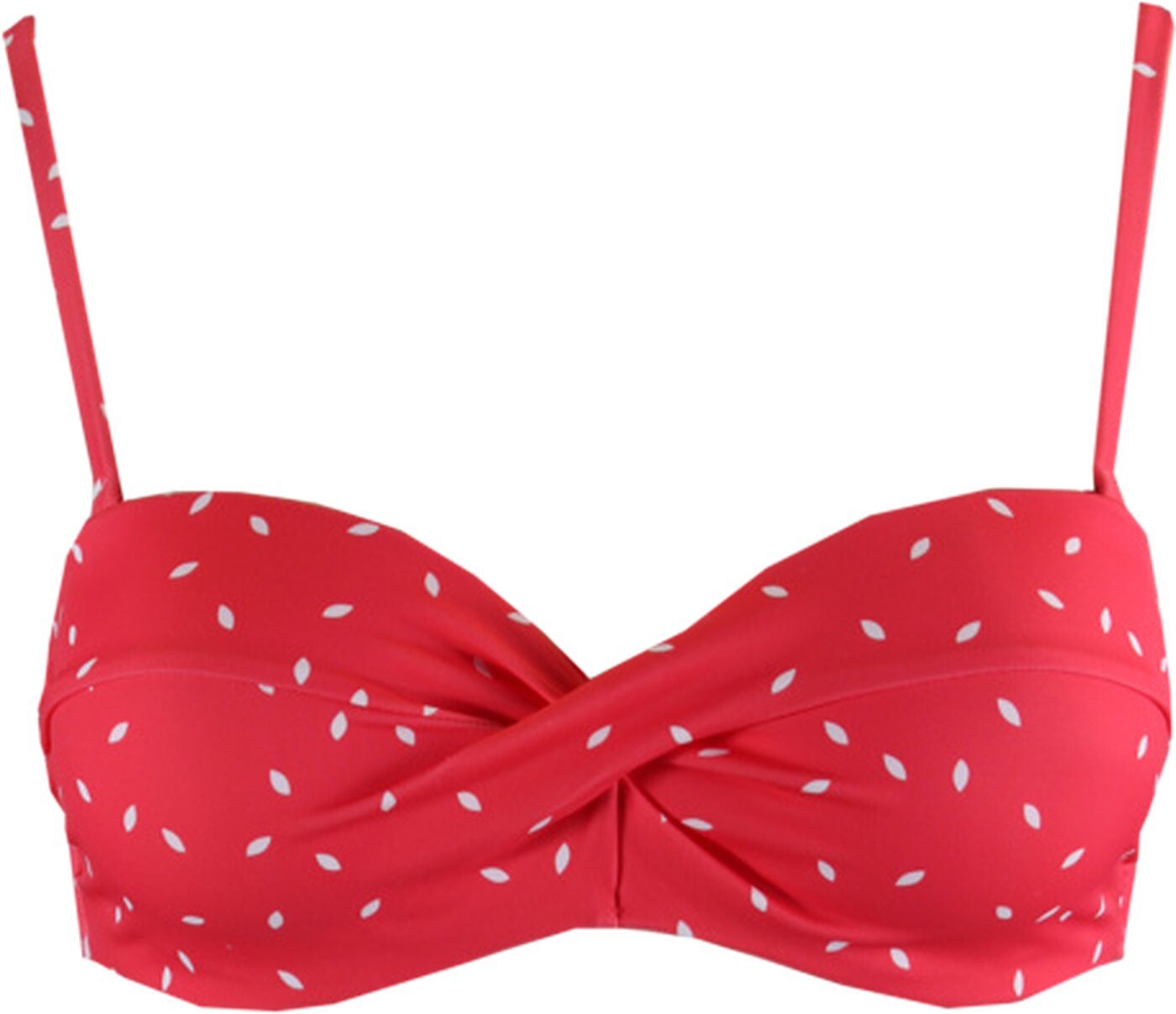FIREFLY Bügel-Bikini-Top Da.-Bikini-Oberteil Maggy MM 108 Mini Leaves Pink von FIREFLY