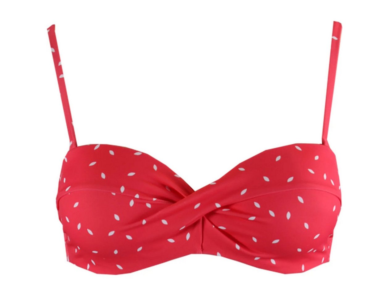 FIREFLY Bügel-Bikini-Top Da.-Bikini-Oberteil Maggy MM MINI LEAVES PINK von FIREFLY