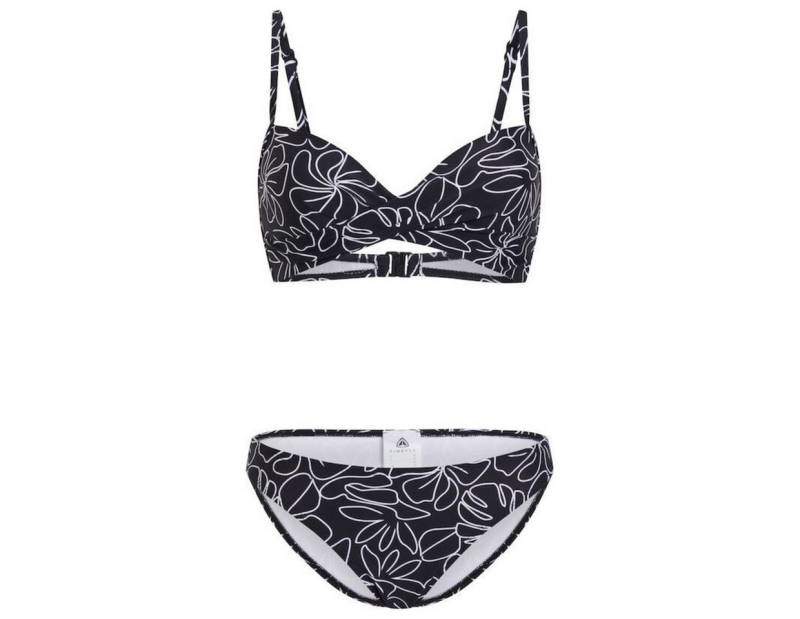 FIREFLY Bustier-Bikini Da.-Bikini Liner Sarina W AOP/BLACK von FIREFLY