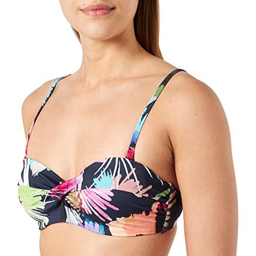 FIREFLY Maggy Bikini Navy Dark/Flower 36 von FIREFLY