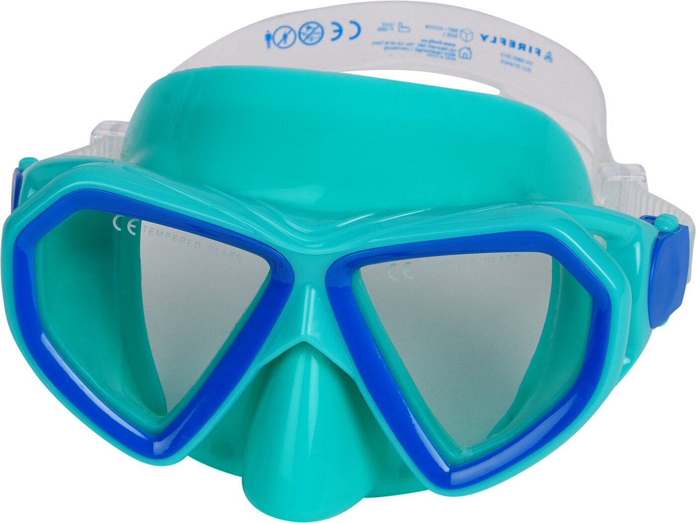 FIREFLY Tauchermaske Ux.-Tauch-Maske SM7 I TURQUOISE/TURQUOISE von FIREFLY
