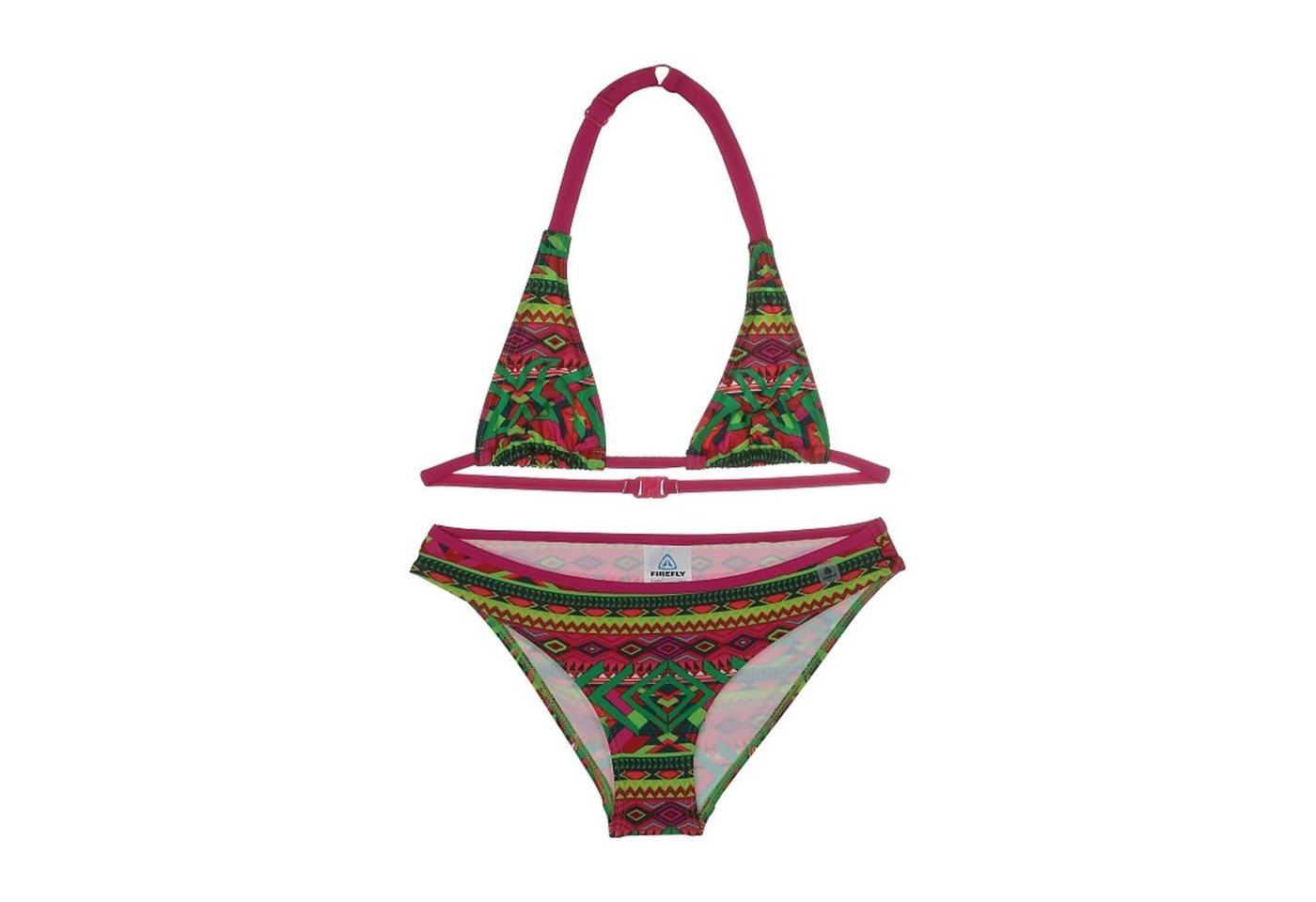 FIREFLY Triangel-Bikini Mädchen Bikini Durene grün rot von FIREFLY