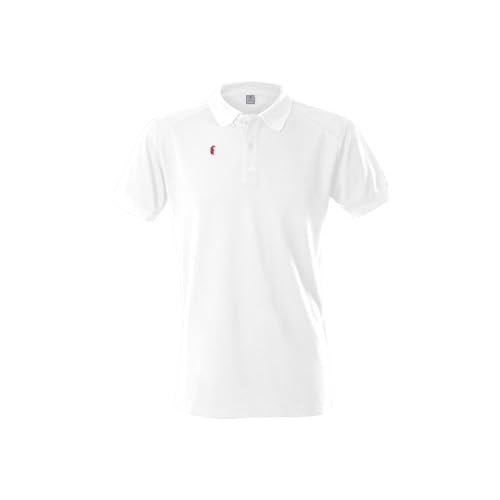 FIRELINER Polo Herren weiß Größe 50-52 I Poloshirt für Herren mit Lyocell, nachhaltig, weich, und kühlend I Kurzarm Polo-Shirt I ideal für Freizeit & Sport von FIRELINER