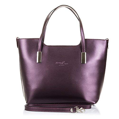 FIRENZE ARTEGIANI, Damen Tote-Tasche dunkelviolett von FIRENZE ARTEGIANI