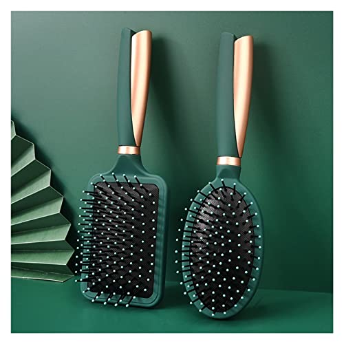 FIRFOX Haarbürste 2er Set, Mode Grün Luftkissen Massagekamm Entwirrung für Frauen, Glättende Entwirrung Haarbürste, verbessert die Haartextur FIRFOX Haarbürste 2er Set, Mode Grün Luftkissen Massagekamm Entwirrung für Frauen, Glättende Entwirrung Haarbürste, verbessert die Haartextur von FIRFOX