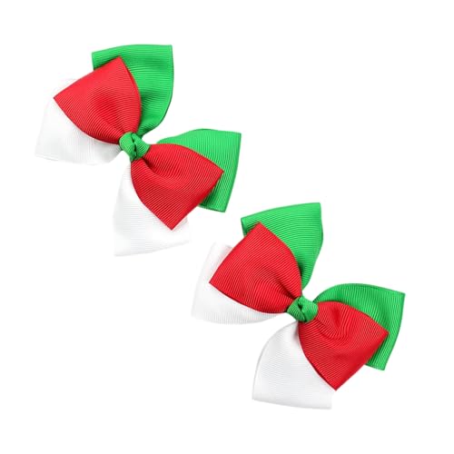 2 Stücke Feiern Weihnachtshaarbögen Kopfschmuck Für Mädchen Frauen Frisuren Dekoration Weihnachten Bögen von FIRSTXIU