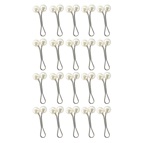 20pcs Hijab Pins Kristallakzente U Formgewebeklammern Für Schals Schals U Form Kristallschal Clip Für Frauen von FIRSTXIU
