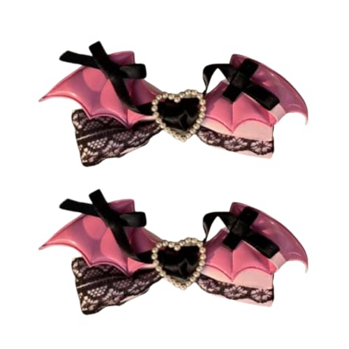 2pcs Haarthaare Hairpin Ribbon Barrettes Haarstücke Haarschmuck Für Cosplay Hochzeitsfeier Und Täglich Schwarze Clip von FIRSTXIU