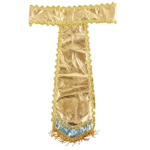 Ägyptisches Kostümzubehör Für Männer Schlange Kopfpieze Gürtelkragen Anhänger Halskette Verstellbare Schlangenkrone von FIRSTXIU