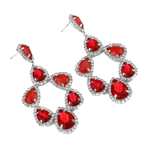 Alltagabend Tragen Triple Teardrop Drop Dangle Durchbohrte Ohrringe Tränen Ohr Accessoires Für Mode Forward Women's Party Schmuckohrringe von FIRSTXIU