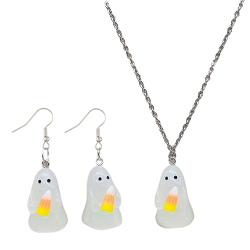 Anhänger Halskette Tropfen Ohrringe Stylish Neck Schmuck Metallkette Halskette Ohrohrschmuck Anhänger Ohrringe Für Frauen Und Mann Einzigartiges Set von FIRSTXIU