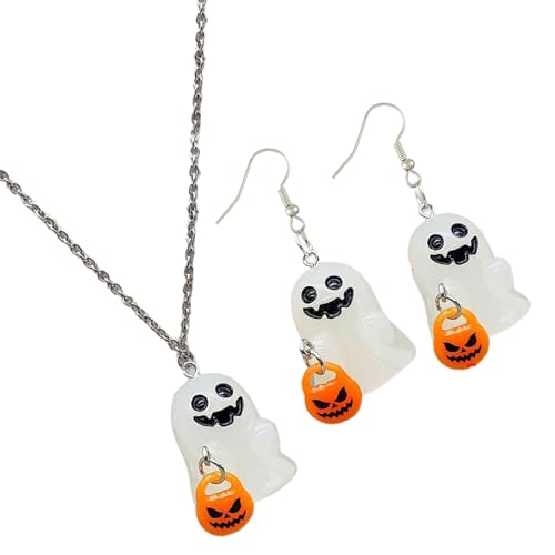 Anhänger Halskette Tropfen Ohrringe Stylish Neck Schmuck Metallkette Halskette Ohrohrschmuck Anhänger Ohrringe Für Frauen Und Mann Einzigartiges Set von FIRSTXIU