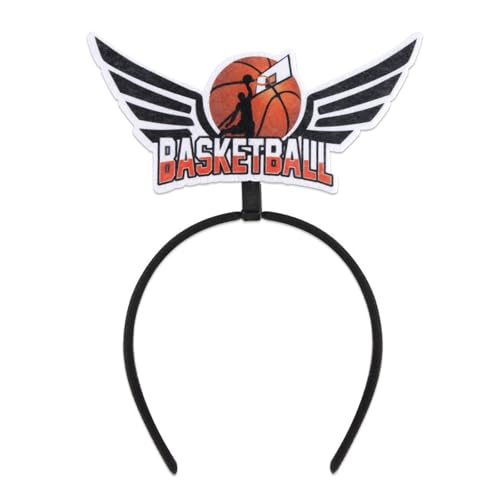 Bequemer Basketball Haarband Für Jungen Mädchen Stoff Sport Theme Head Accessoire Team Spirit Cheerleader Kopfbedeckung Basketball Haarband Bequemer Basketball Haarband Für Jungen Mädchen Stoff Sport Theme Head Accessoire Team Spirit Cheerleader Kopfbedeckung Basketball Haarband von FIRSTXIU