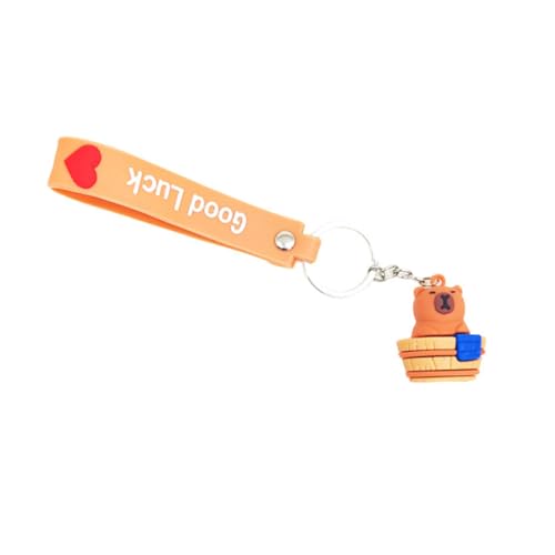 Capybara Keychain Miniaturgröße Soft PVC Charm Schmuck Für Taschen Und Telefone Mehrfach Verwenden Dekoration Alltagsstile Fashion Accessoire von FIRSTXIU