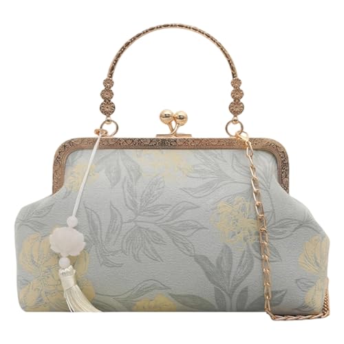 Chinesische Stile Crossbody Umhängetasche Für Frauen Bestickte Florale Geldbörsen Eleganter Handtasche Clutch Mode Handtasche Geldbörsen von FIRSTXIU