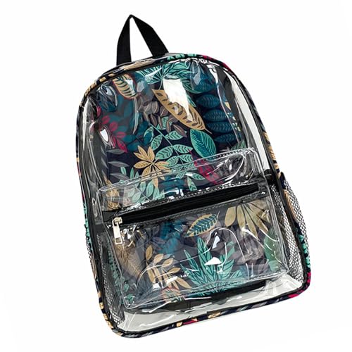Clear School Tasche Für Frauen PVC Rucksack Große Kapazitätsbuchbeutel Casual Daypack Geeignet Für Die Schule Und Den Täglichen Gebrauch Zurück Zum Rucksack von FIRSTXIU