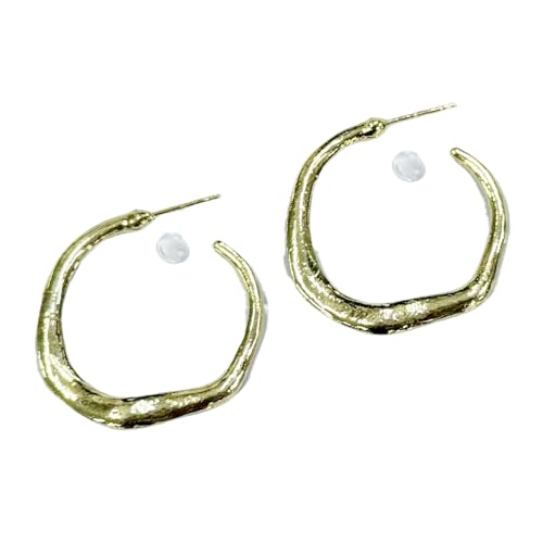 Delikate Große Hoop Ohrringe Schmuck Mode Übergroß von FIRSTXIU