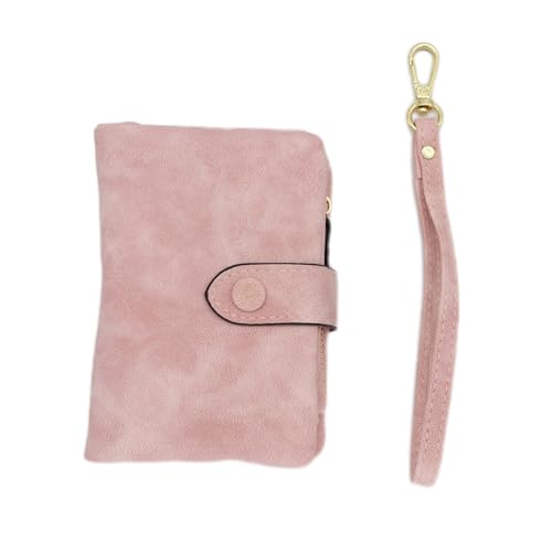 Dreifachfaltblume PU Leder Kurzes Brieftasche Für Frauen Elegante Kreditkartenhalter Geldbörse Mit Mehreren Kartenschlitzen Kleine Frauen Brieftasche von FIRSTXIU