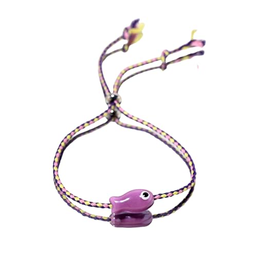 Einstellbare Keramikfisch Perlenarmband Styles Schmuck Für Frauen Und Mädchen Vielseitiges Handgelenks Accessoire Styles Keramikschmuck von FIRSTXIU