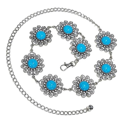 Einstellbarer Stein Verziert Taillengürtel Kettenkette Taille Schmuck Zubehör Für Frauen Outdoor Event Metallkettengürtel Für Frauen von FIRSTXIU