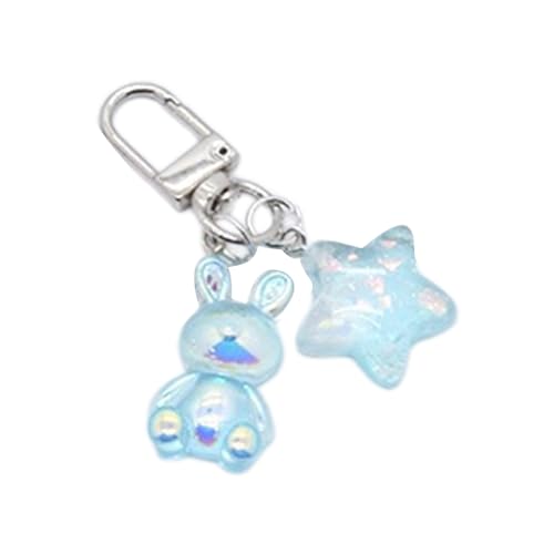 Einzigartige Tierlegierung Anhänger Keyring Cartoon Kaninchenschlüsselkette Mit Funkelnden Stern Einzigartige Metallschlüsseldekoration Für Frauen Rucksack Anhänger Einzigartige Tierlegierung Anhänger Keyring Cartoon Kaninchenschlüsselkette Mit Funkelnden Stern Einzigartige Metallschlüsseldekoration Für Frauen Rucksack Anhänger von FIRSTXIU