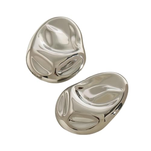 Elegante Geometrische Ohrringe Einzigartige Versilberte Ohrringe Ohrstollen Schmuck Für Modische Gelegenheiten Der Frauen Geometrische Mode von FIRSTXIU